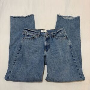 Abercrombie & Fitch Curve Love Baggy Low Rise Jeans | size 27 long